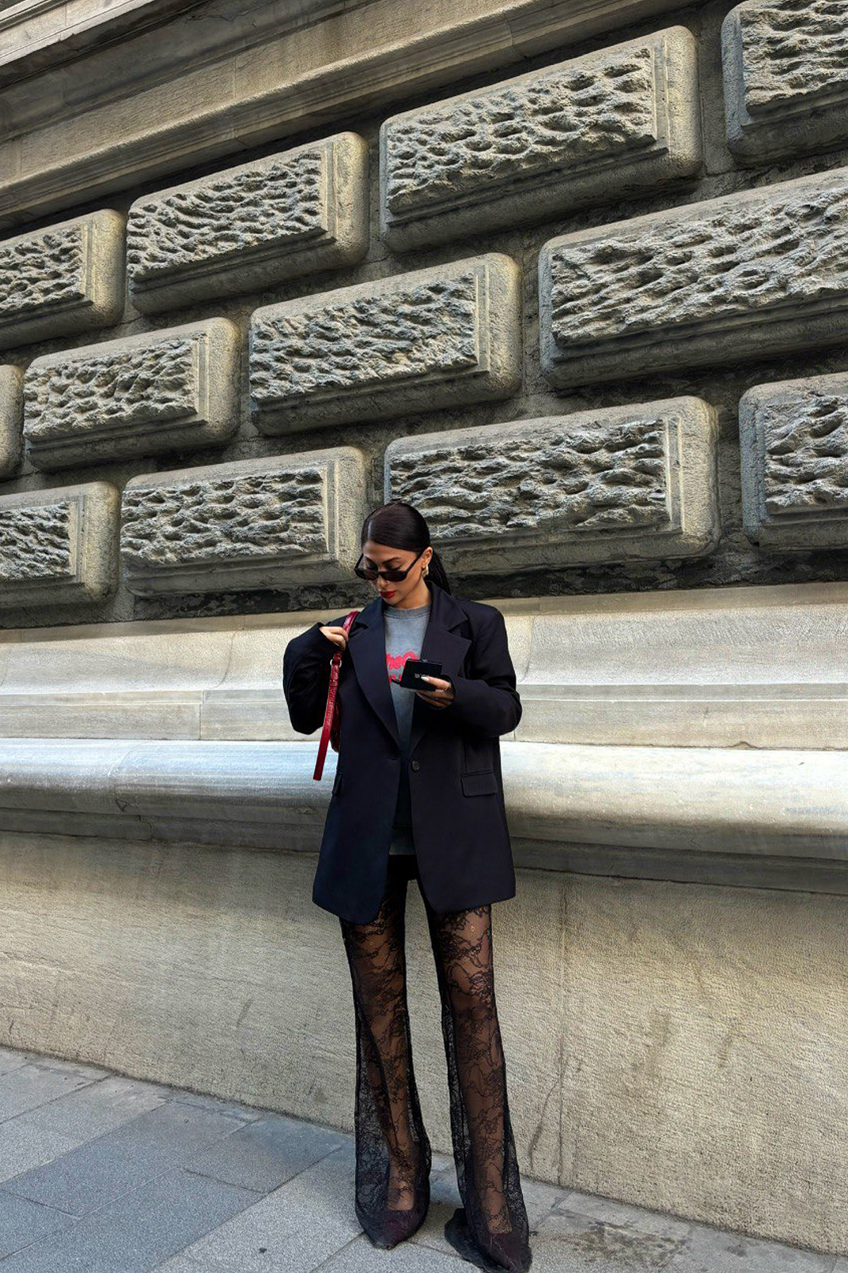 Kadın Blazer Ceket - Rose - Siyah