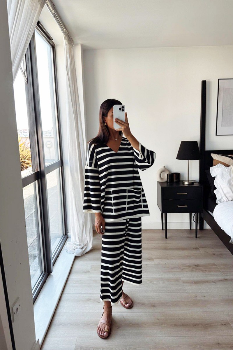 Kadın Takım - Çizgili - Adele