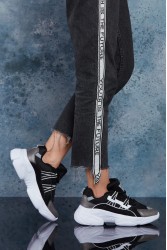 Kadın Sneaker - Siyah Beyaz - DS3.5156