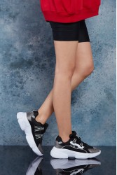 Kadın Sneaker - Siyah Beyaz - DS3.5156
