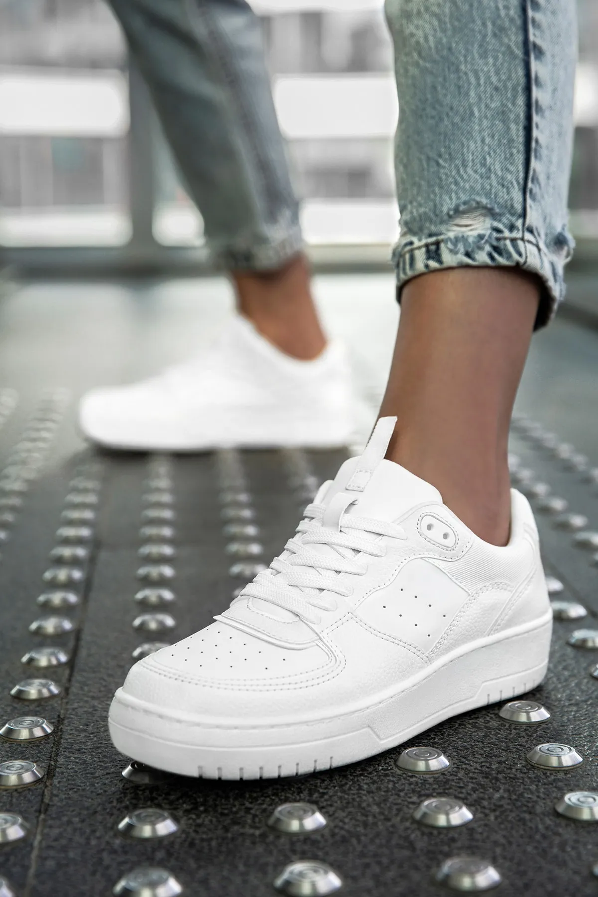 Kadın Sneaker - Beyaz - DS Alley