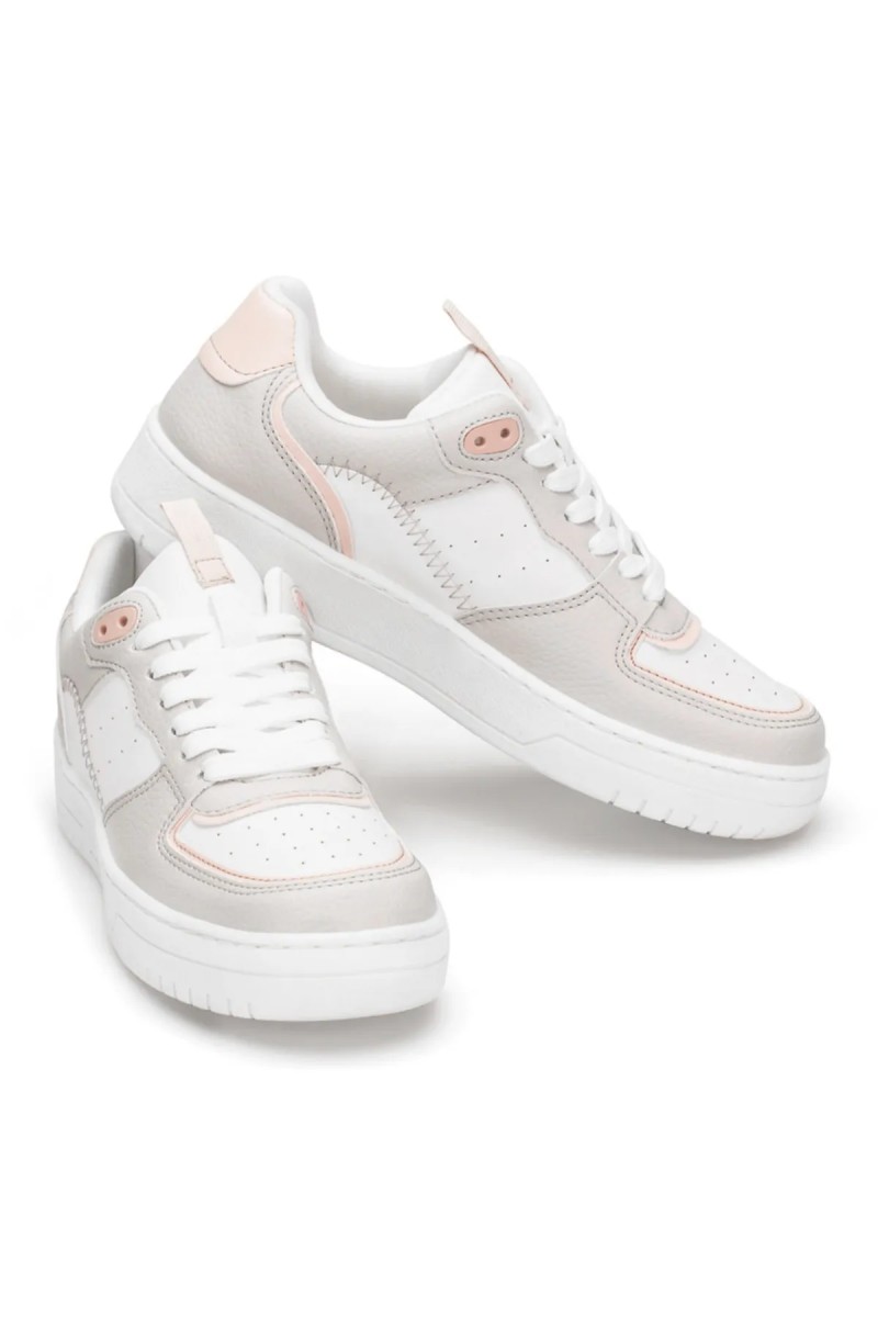 Kadın Sneaker - Beyaz Pudra - DS Alley