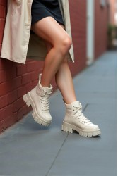 Kadın Bot - Bej - DS Lucy