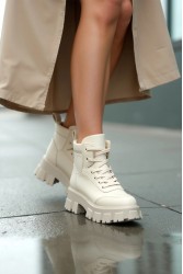 Kadın Bot - Bej - DS Lucy