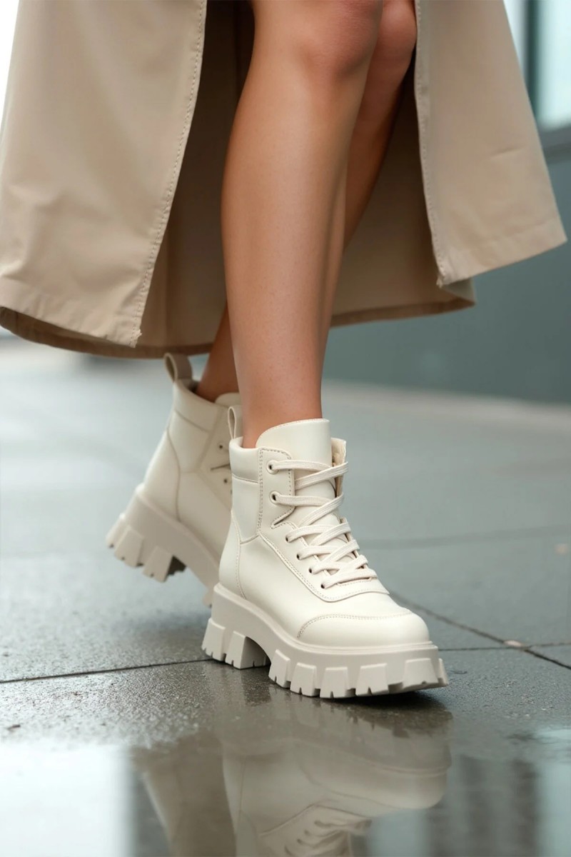 Kadın Bot - Bej - DS Lucy