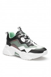 Kadın Sneaker - Beyaz Siyah - DS.PMD239K2110