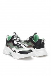 Kadın Sneaker - Beyaz Siyah - DS.PMD239K2110