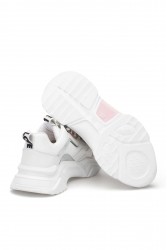 Kadın Sneaker - Beyaz Pudra - DS.PMD239K2110