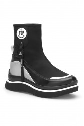 Kadın Bot - Siyah Beyaz - DS.TPG