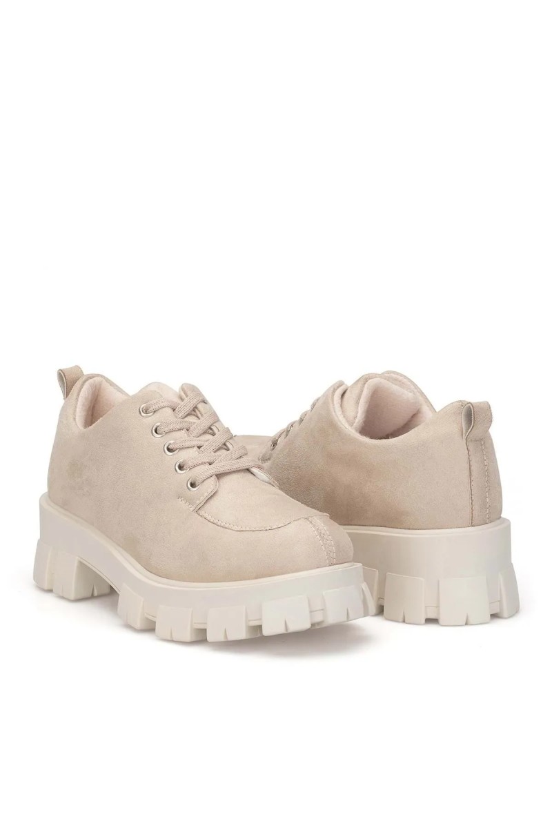 Kadın Çizme - Bej - DSMKA226