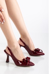 Kadın Topuklu Ayakkabı - Dafne - Kırmızı