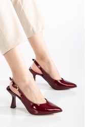 Kadın Topuklu Ayakkabı - Reya - Kırmızı