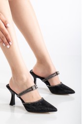 Kadın Topuklu Ayakkabı - Shona - Siyah