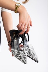 Kadın Topuklu Ayakkabı - Poppy - Siyah