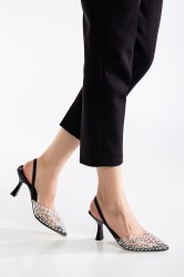 Kadın Topuklu Ayakkabı - Poppy - Siyah