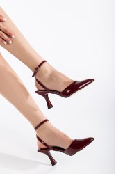 Kadın Topuklu Ayakkabı - Aster - Kırmızı