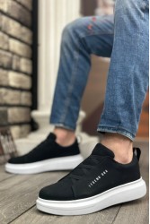 Erkek Sneaker - Siyah Beyaz - 0134