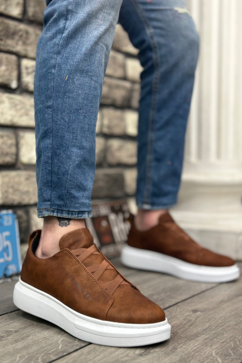 Erkek Sneaker - Taba - 0134