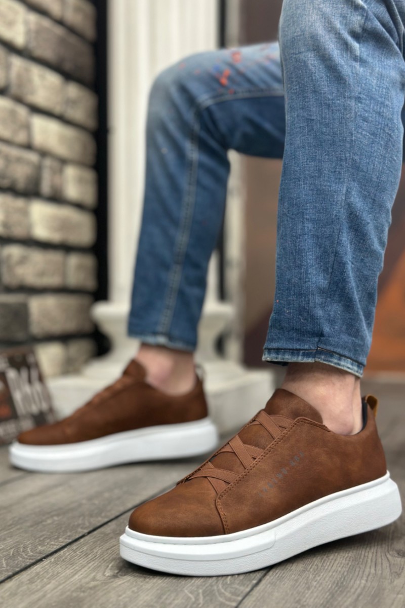Erkek Sneaker - Taba - 0134