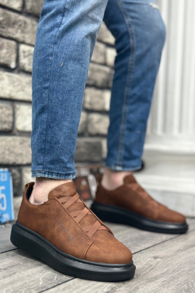 Erkek Sneaker - Siyah Taba - 0134