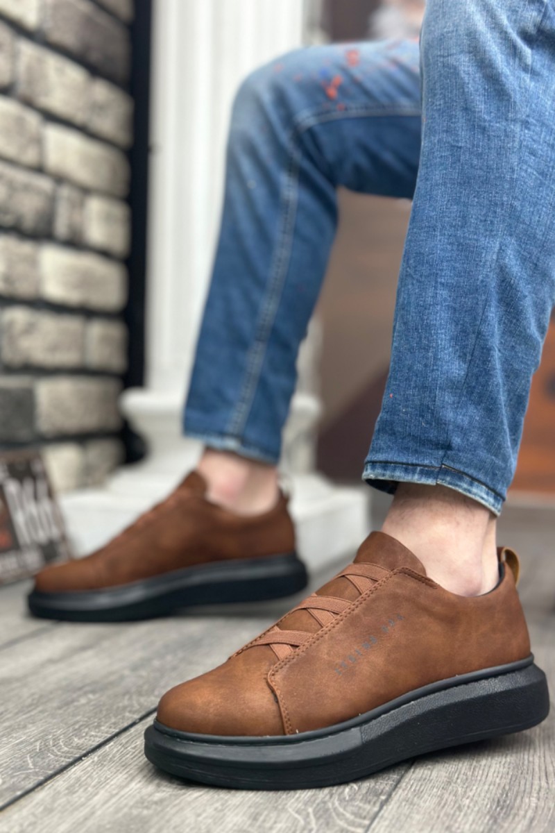 Erkek Sneaker - Siyah Taba - 0134