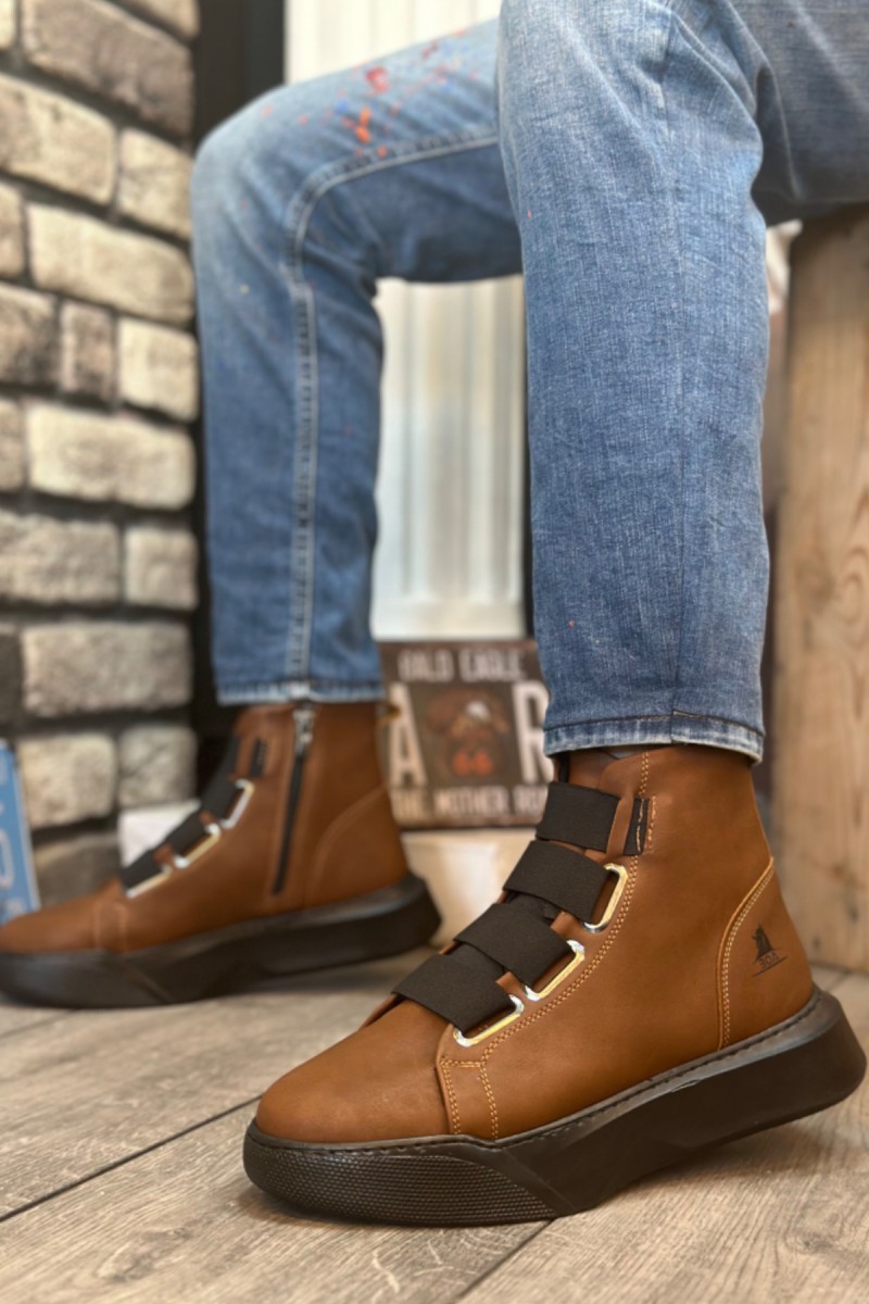 Mens Boots - Brown - 0142
