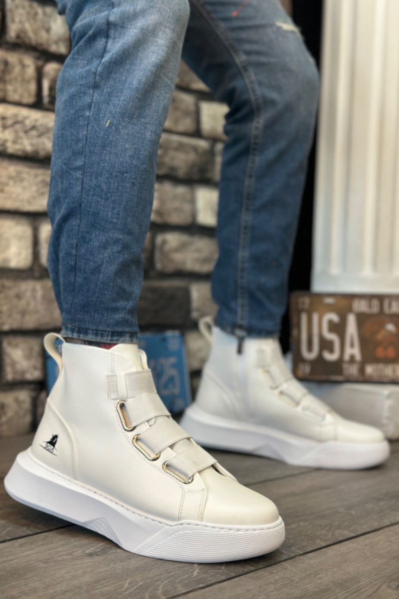 Mens Boots - White - 0142