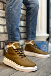 Erkek Bilekli Sneaker - Vizon - 0151