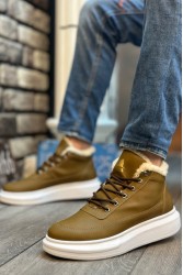 Erkek Bilekli Sneaker - Vizon - 0151