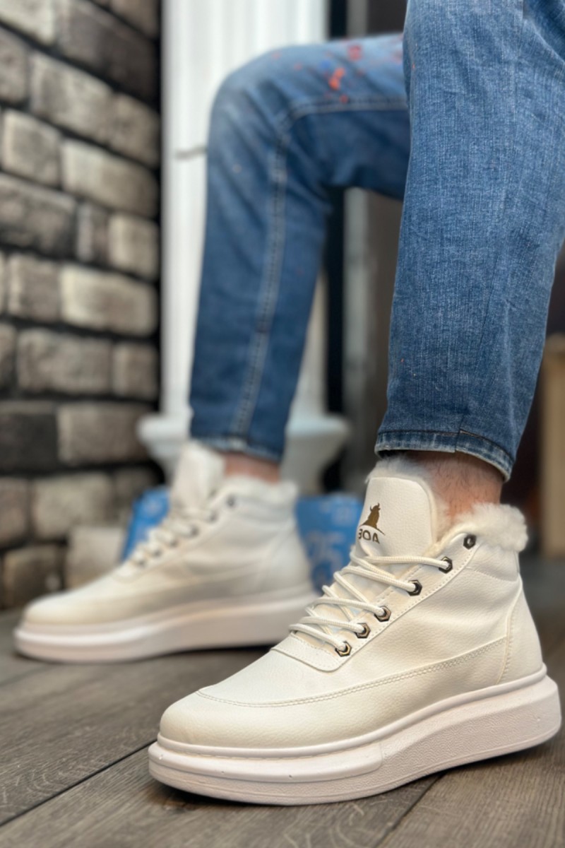 Mens Boots - White - 0151