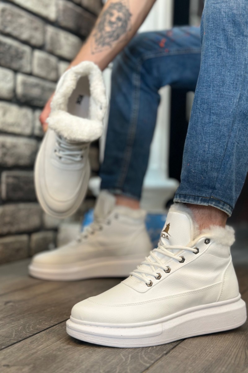 Mens Boots - White - 0151