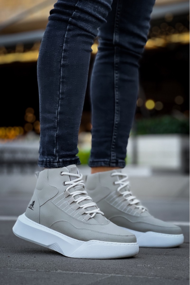 Erkek Bot - Gri - 0192