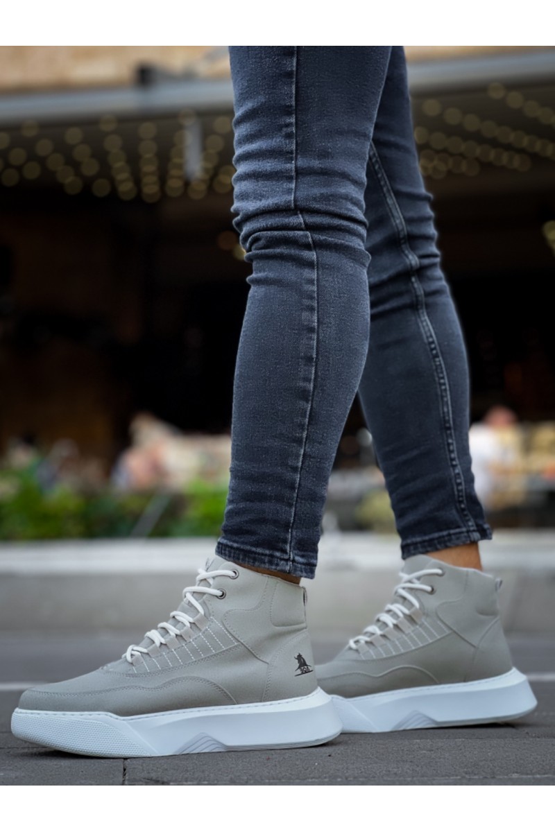 Erkek Bot - Gri - 0192