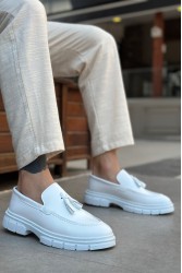 Mens Loafer - White - 0240