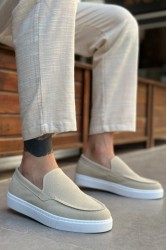 Erkek Mokasen - Vizon Süet - 0241