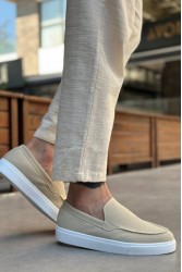 Erkek Mokasen - Vizon Süet - 0241