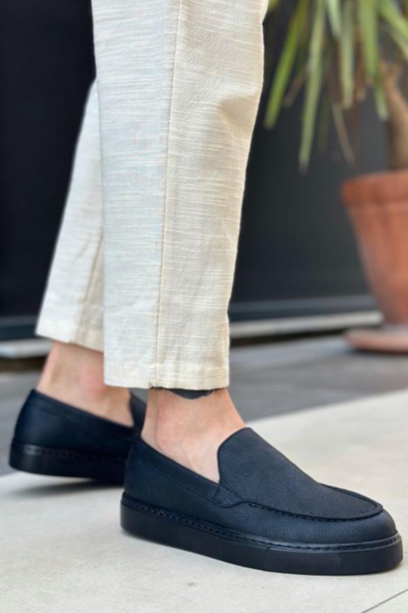 Erkek Mokasen - Siyah - 0241