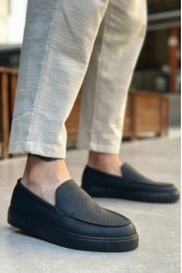 Erkek Mokasen - Siyah - 0241