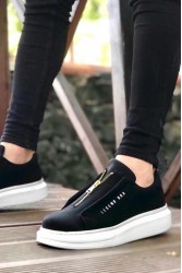 Erkek Sneaker - Siyah Beyaz - 0310