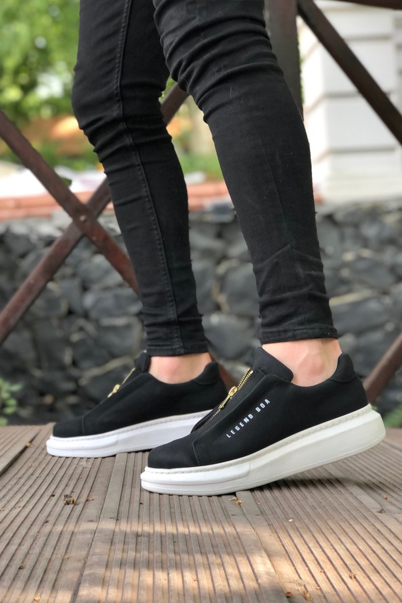 Erkek Sneaker - Siyah Beyaz - 0310