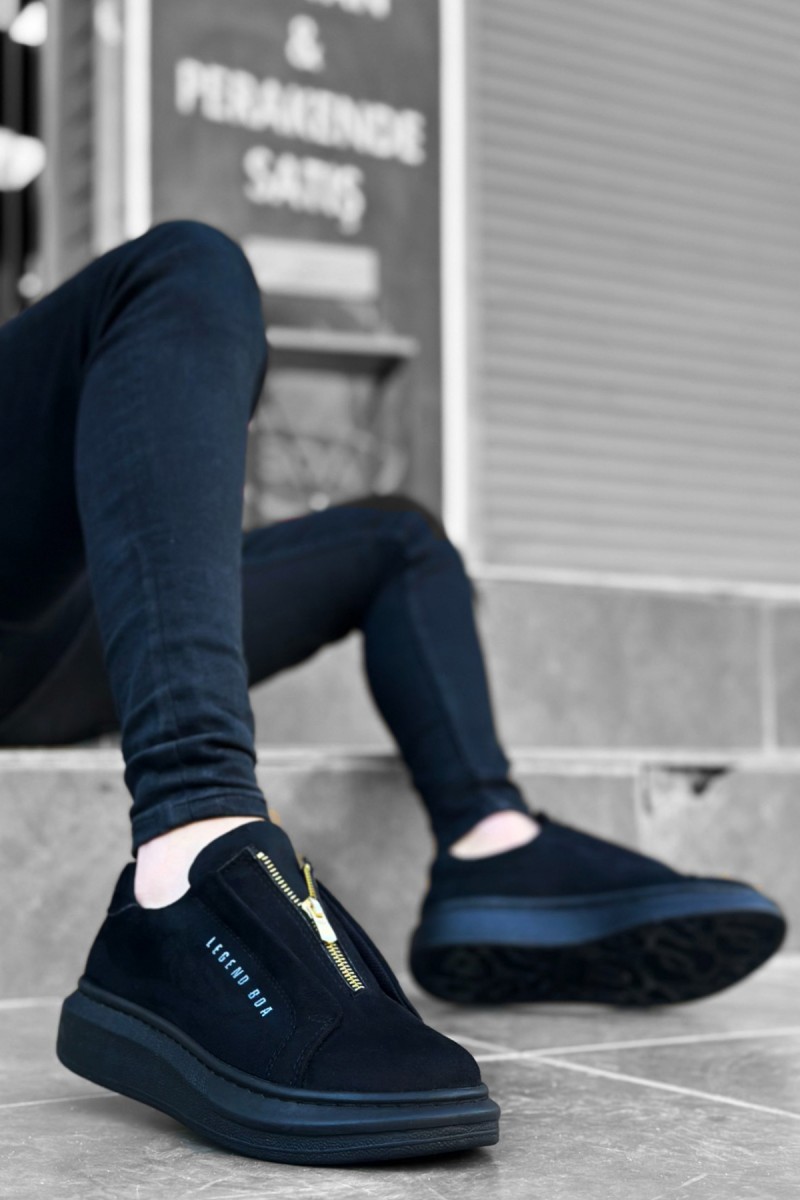 Erkek Sneaker - Siyah Süet - 0310