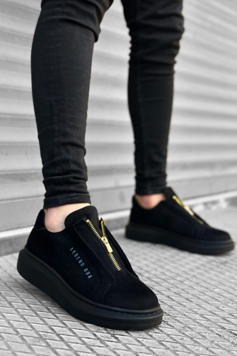 Erkek Sneaker - Siyah Süet - 0310
