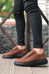 Erkek Sneaker - Taba Siyah - 0310