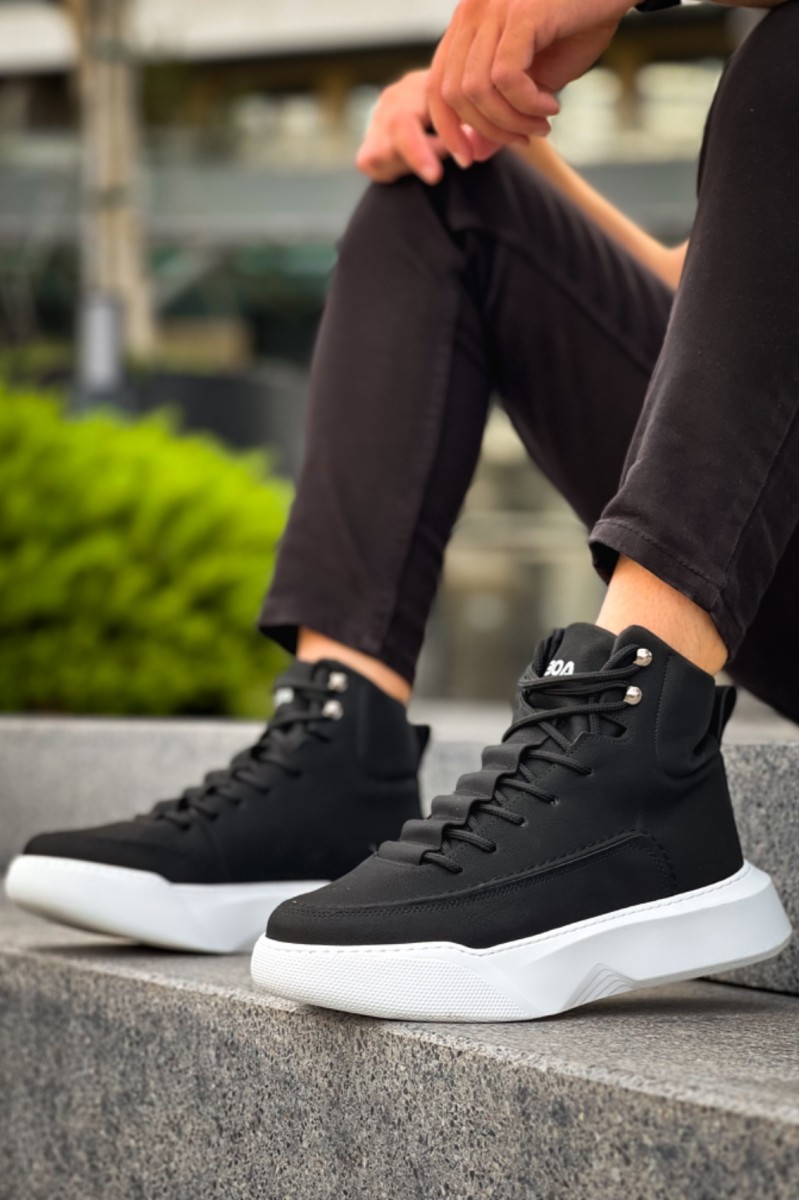 Erkek Bot - Siyah Beyaz - 0321