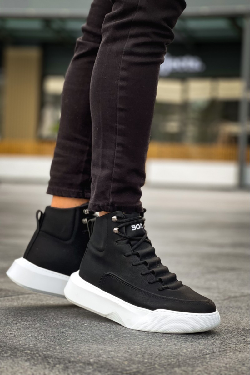 Erkek Bot - Siyah Beyaz - 0321