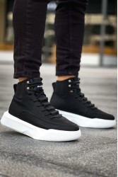 Erkek Bot - Siyah Beyaz - 0321