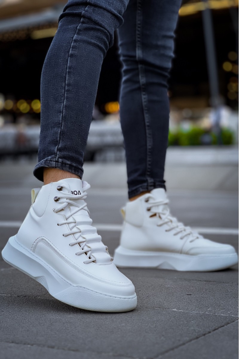 Erkek Bot - Beyaz - 0321