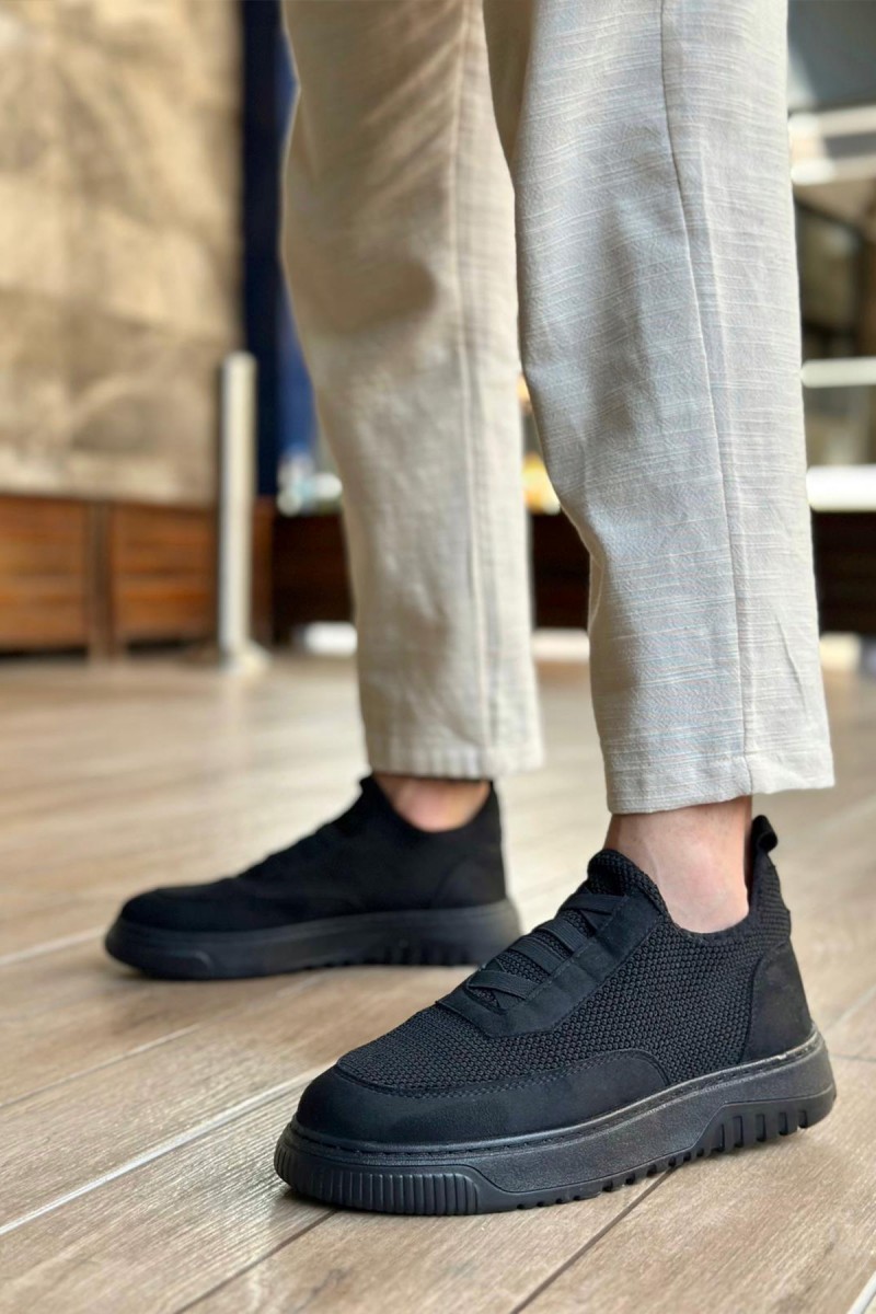 Mens Sneakers - Black - 0911