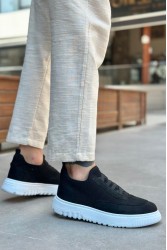 Erkek Sneaker - Siyah - Beyaz - 0911