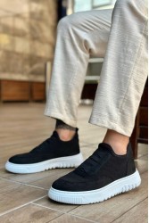 Erkek Sneaker - Siyah - Beyaz - 0911